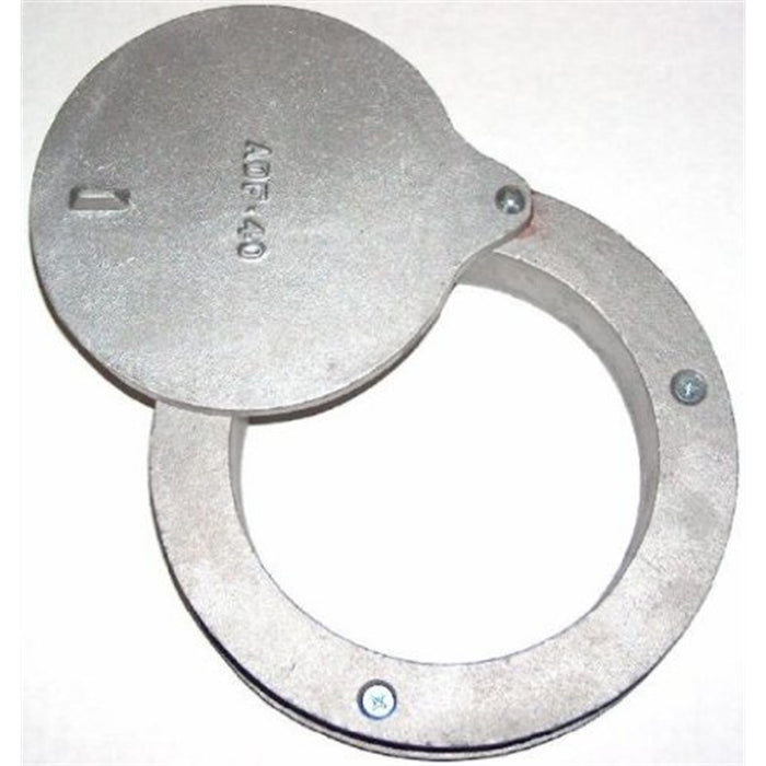 4in DOOR PORT - ALUMINUM