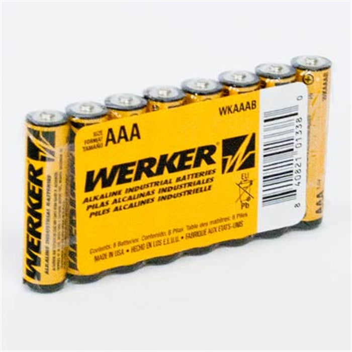 Werker AAA Alkaline Batteries 4PK