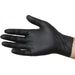 SkinTX Medical 5mil Nitrile Gloves Blk PF LG