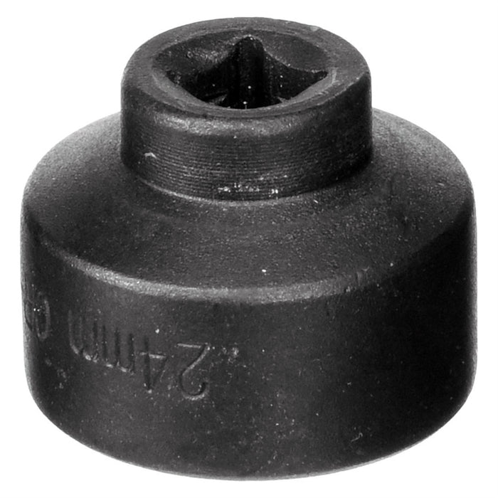 Low-Profile Metric Cap Socket - 24mm