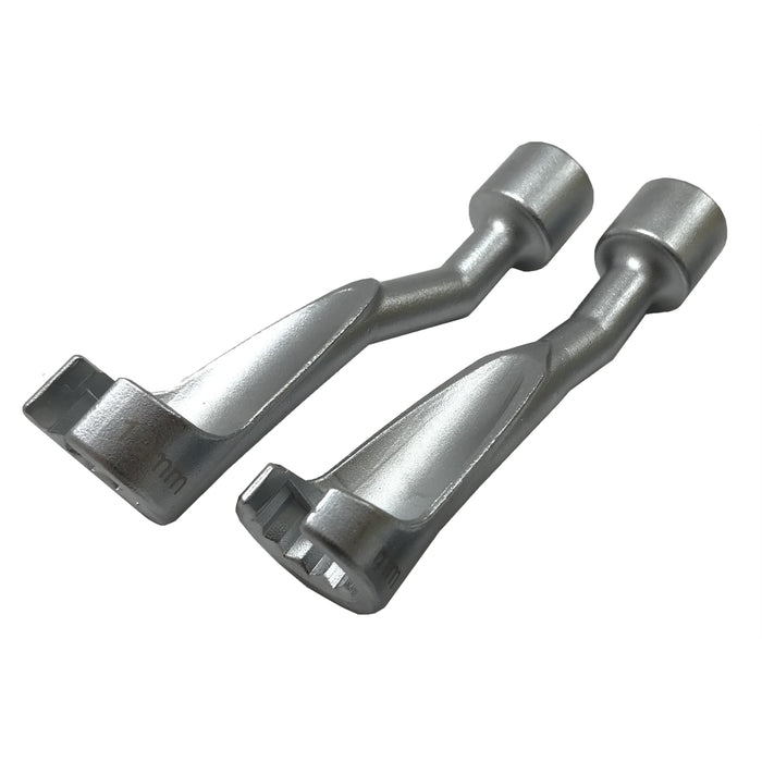 2 Pc.  Fuel injection Wrench 19mm 22mm