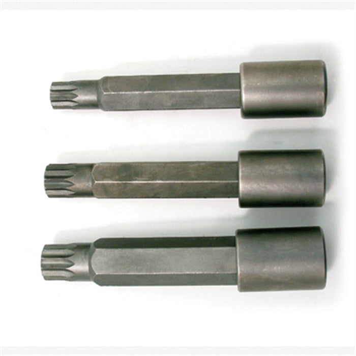 3pc Tamper-Triple Long Socket