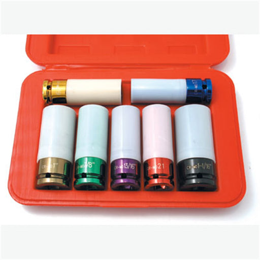 7 Piece Thin-Wall Impact Socket Set