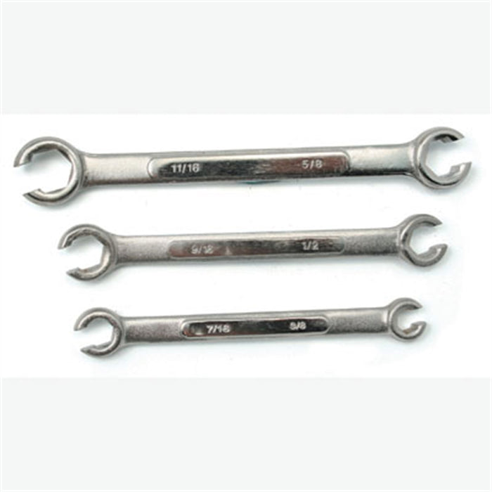 3pc Flare Nut Wrench Set-Metri