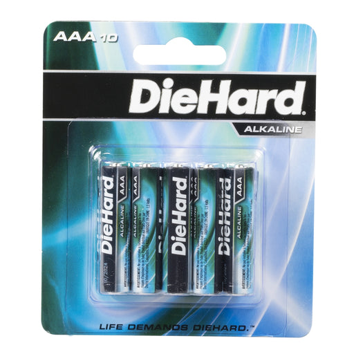 Diehard AAA Alkaline Batteries 10 Pack