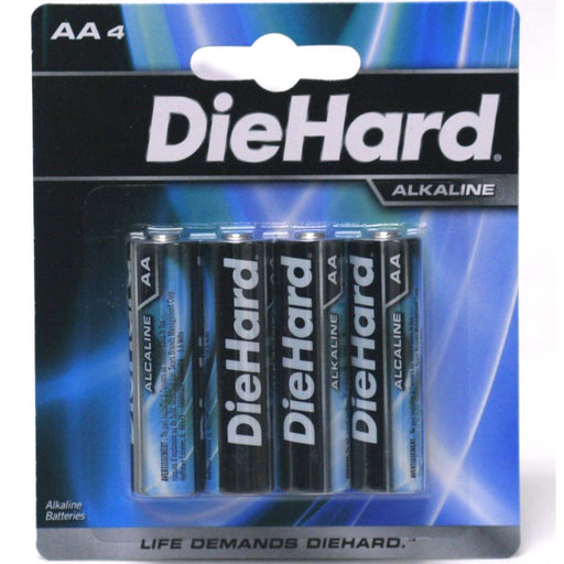 Diehard AA Alkaline Batteries 4 pack