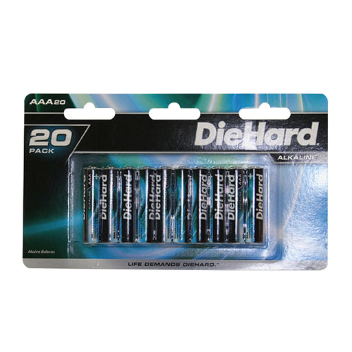 Diehard AAA Alkaline Batteries 20 Pack