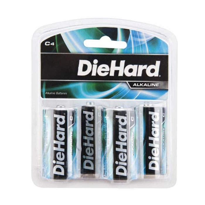 Diehard C Alkaline Batteries 4 Pack