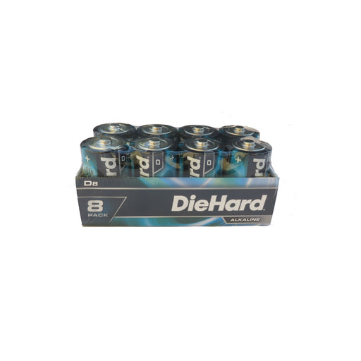 Diehard D Alkaline Batteries 8 Pack