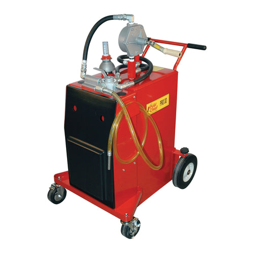 UL Listed 30 Gallon Gas Caddy With Rotary Pump