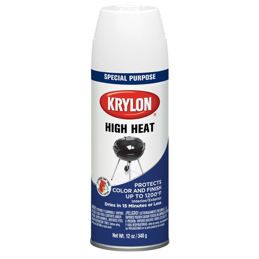High Heat Enamel White 12 oz.