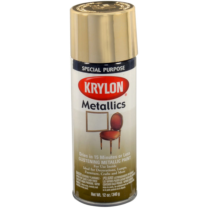 Metallic Paints Brass Metallic 12 oz.