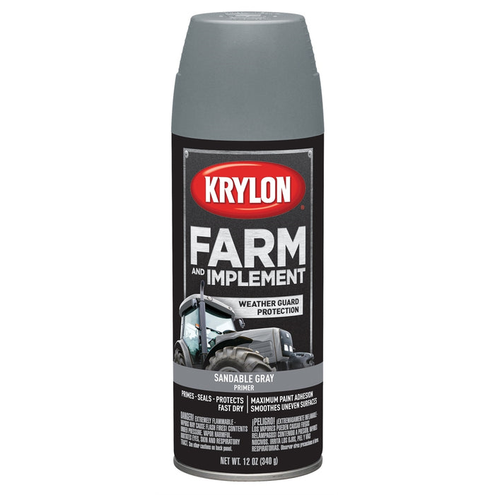 Sandable Gray Primer 12 oz.
