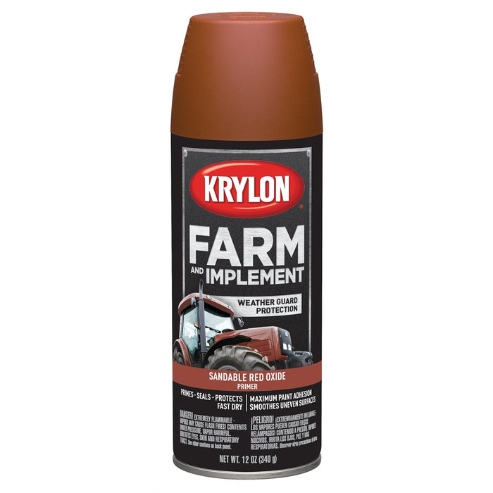 Sandable Red Oxide Primer 12 oz.
