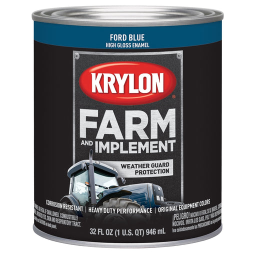 Ford Blue 32 oz. Quart