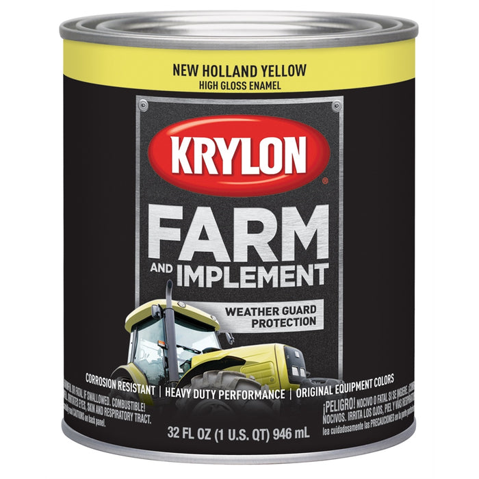 New Holland Yellow 32 oz. Quart
