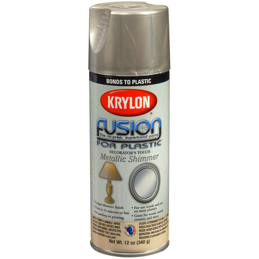 Fusion For Plastic Nickel Shimmer 12 oz.