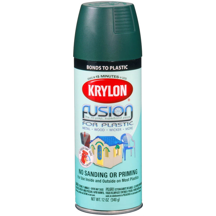 Fusion For Plastic Satin Hunter Green 12 oz.