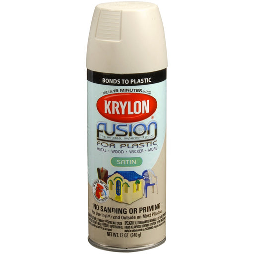Fusion For Plastic Satin Almond 12 oz.