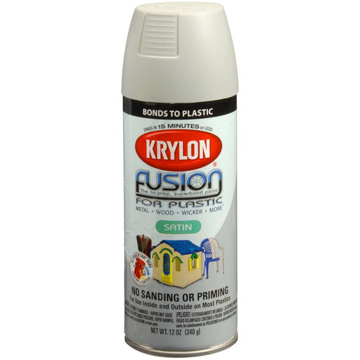 Fusion For Plastic Satin Pewter Gray 12 oz.