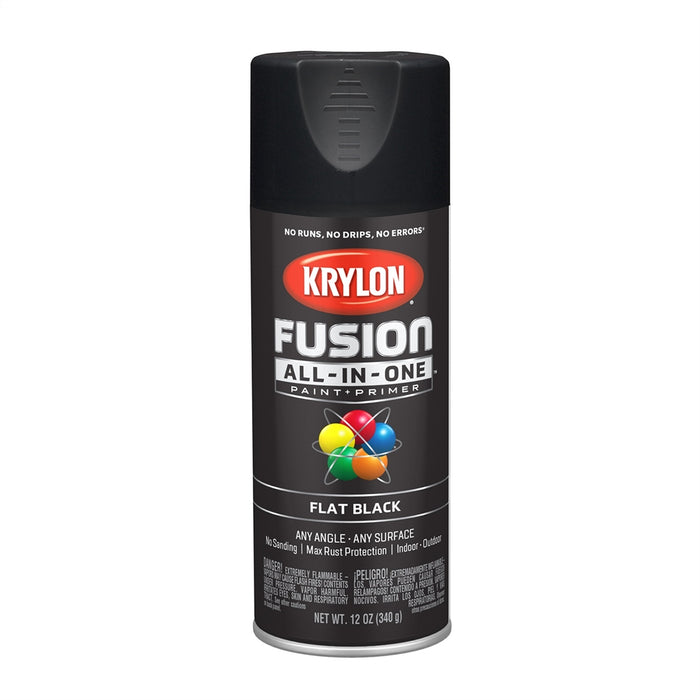 Fusion PAINT PRIMER Flat Black 12 oz.