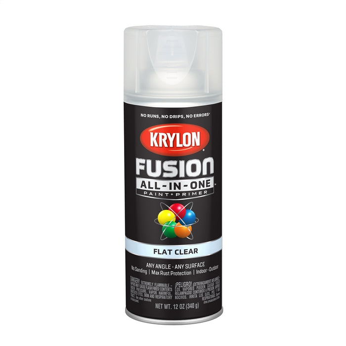 Fusion PAINT PRIMER Flat Clear 12 oz.