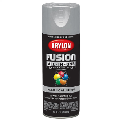 Fusion PAINT PRIMER Metallic Aluminum 12 oz.