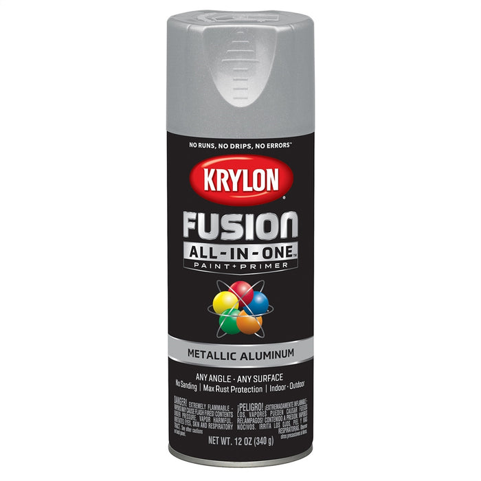 Fusion PAINT PRIMER Metallic Aluminum 12 oz.