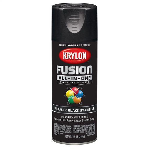 Metallic Black Stainless 12 oz.