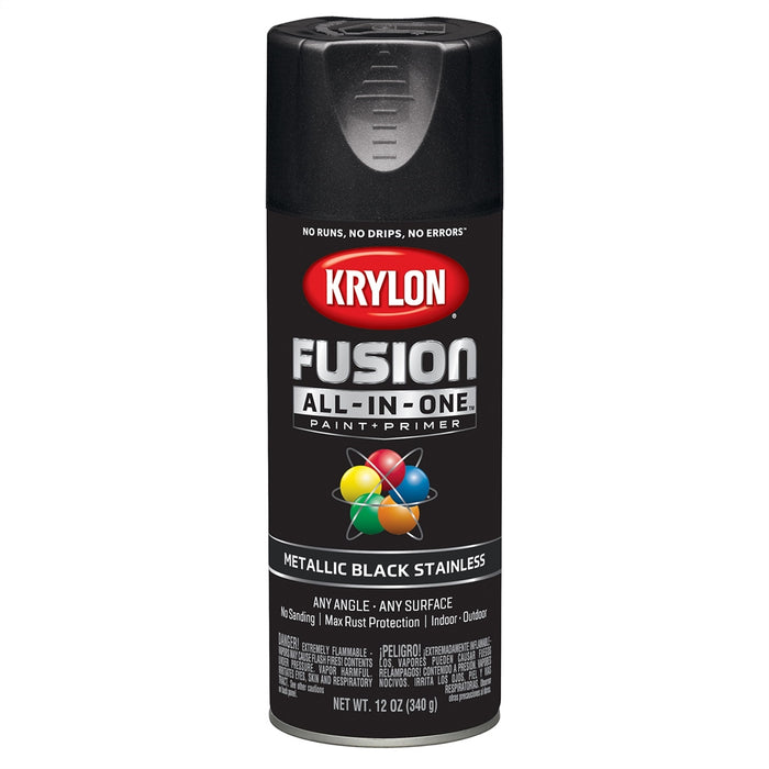 Metallic Black Stainless 12 oz.