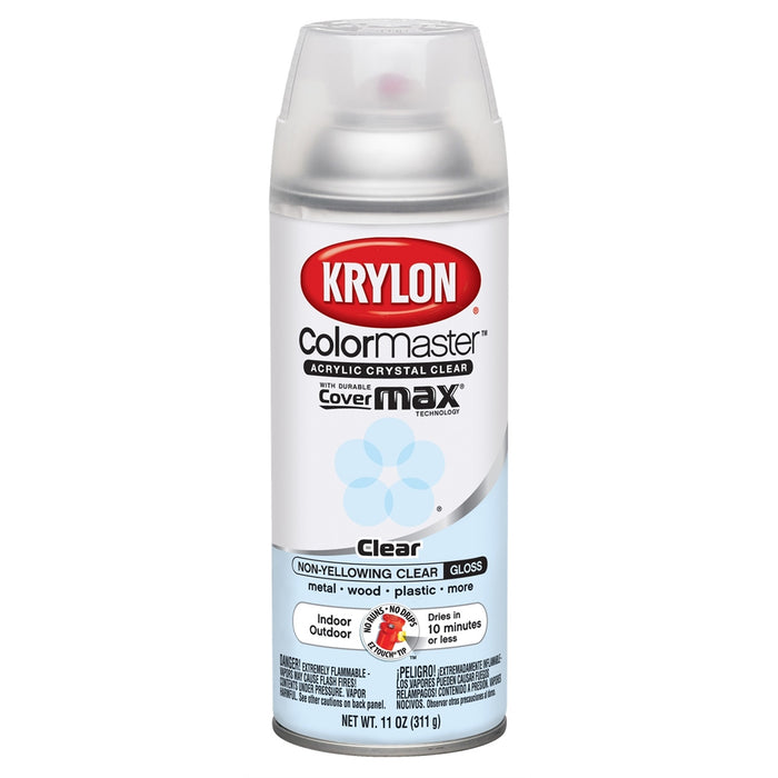 Int Ext Clr Top Coat Cry Clear Acrylic Gloss 11 oz