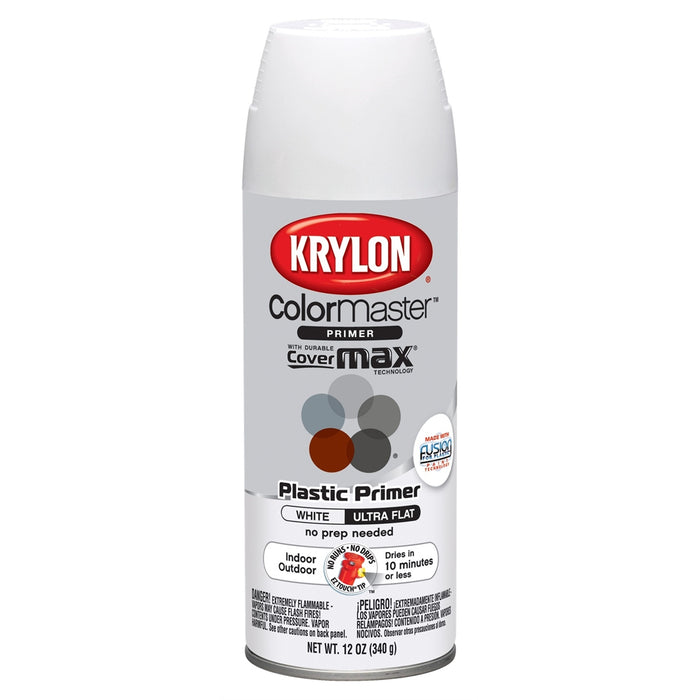 Int Ext Decorator Paint Plastic Primer 12 oz.