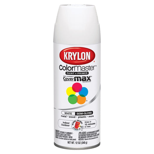Colormaster Paint Semi-Gloss White 12 oz.