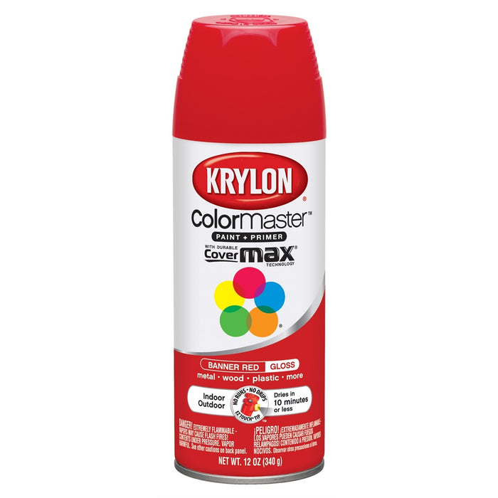 Colormaster Paint Banner Red 12 oz.