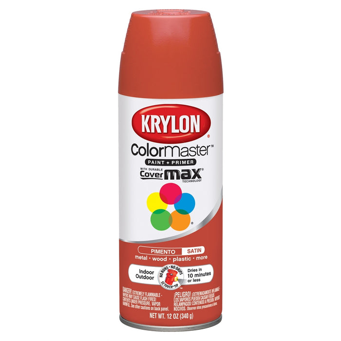Colormaster Satin Touch Pimento 12 oz.