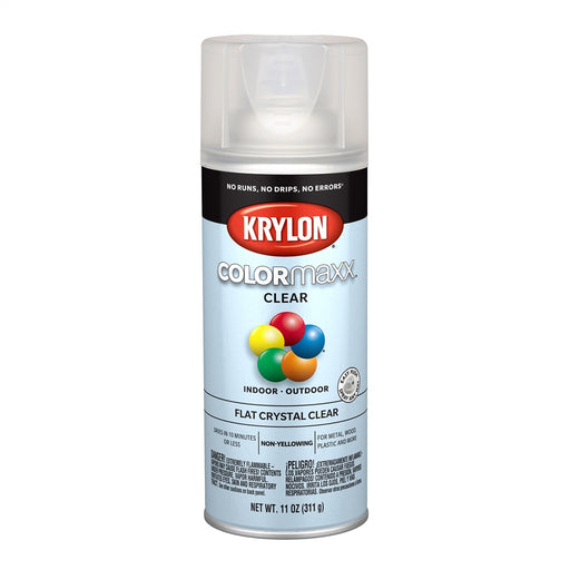 Flat Crystal Clear 12 oz.