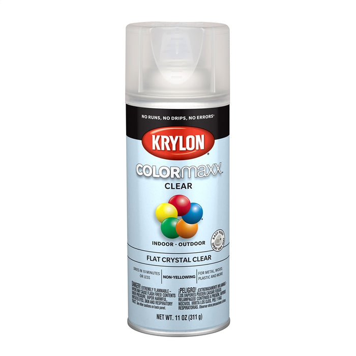 Flat Crystal Clear 12 oz.