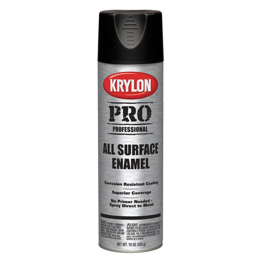 Enamel Paint Flat Black 15 oz.