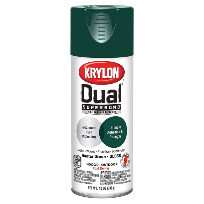 Superbnd Paint Primer Gloss Hunter Green 12 oz.
