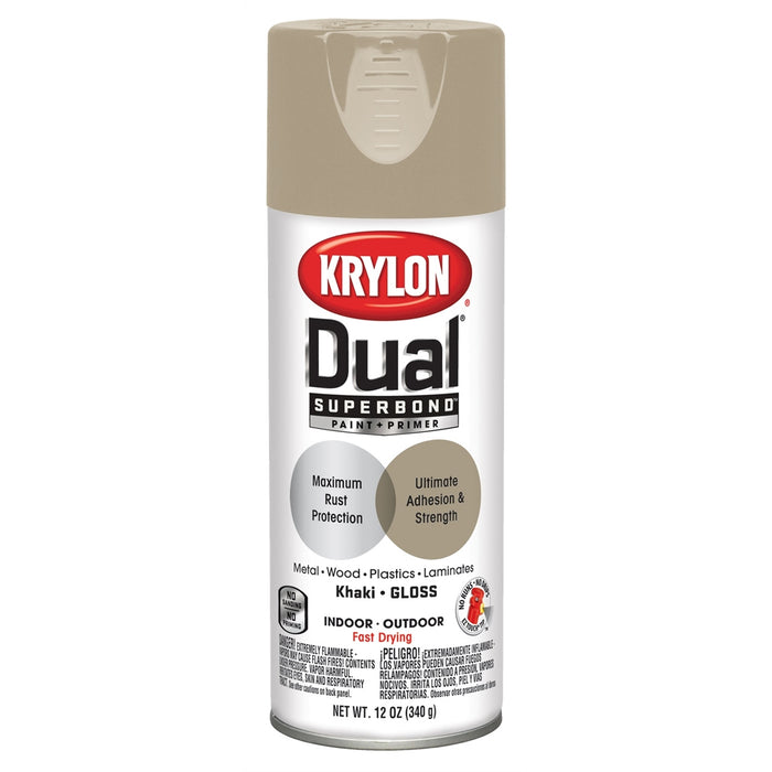 Superbnd Paint Primer Gloss Khaki 12 oz.