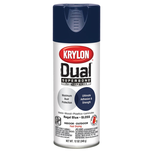 Superbnd Paint Primer Gloss Regal Blue 12 oz.
