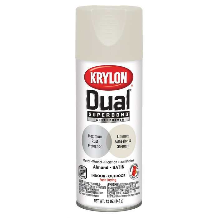 Superbnd Paint Primer Satin Almond 12 oz.