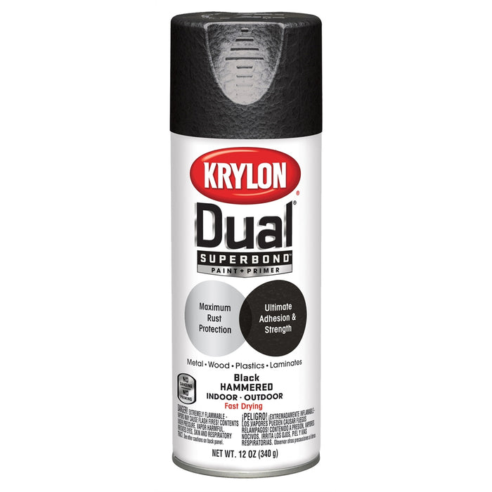 Superbnd Paint Primer Black Hammered 12 oz.