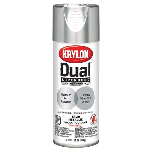 Superbnd Paint Primer Silver Metallic 12 oz.