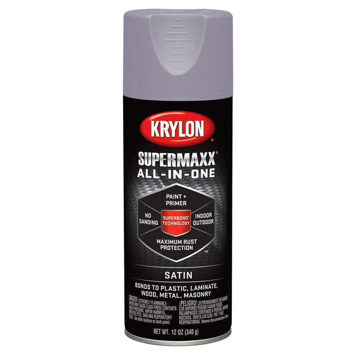 Supermax Paint Primer Satin Silver Lilac 12 oz.