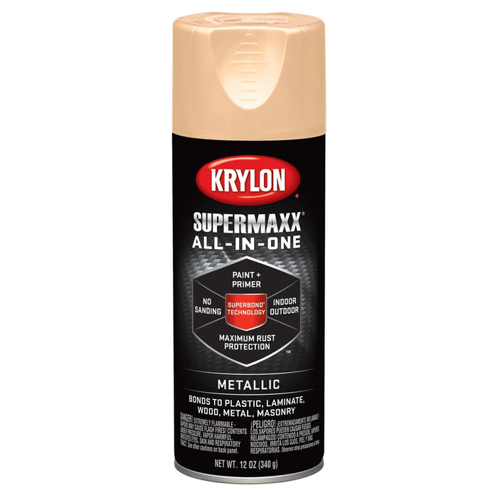 Supermax Paint Primer Metallic Soft Copper 12 oz.