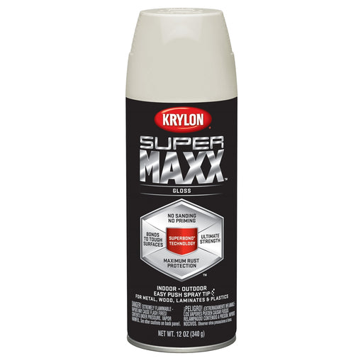 Supermax Paint Primer Gloss Almond 12 oz.