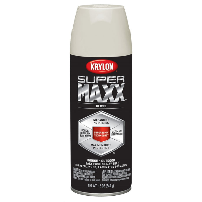 Supermax Paint Primer Gloss Almond 12 oz.
