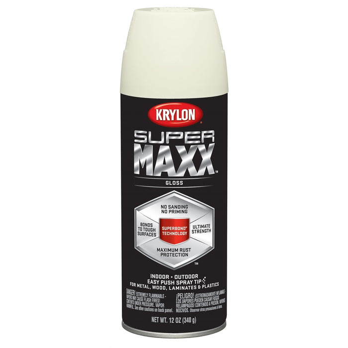 Supermax Paint Primer Gloss Ivory 12 oz.