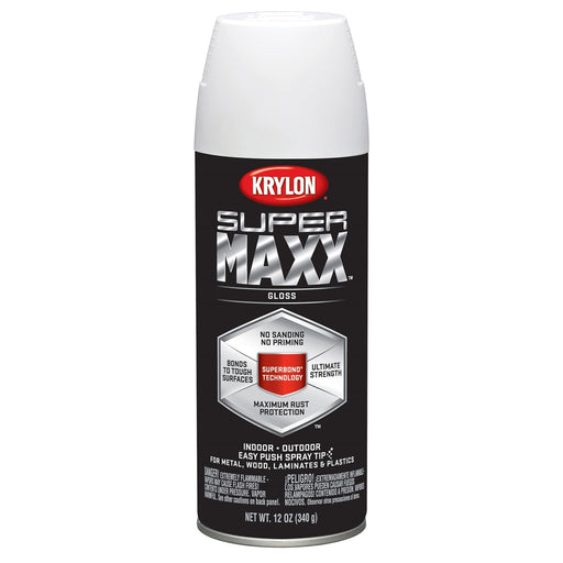 Supermax Paint Primer Gloss White 12 oz.